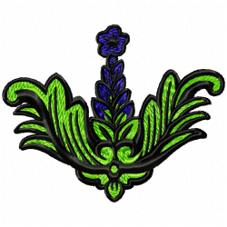 Flowers Embroidery Design 4